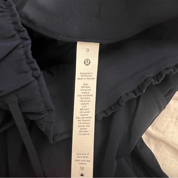 Lululemon Stretch High-Rise Jogger- Navy Blue - Picture 3 of 5